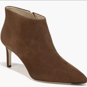 Veronica Beard Suede Brown Booties
